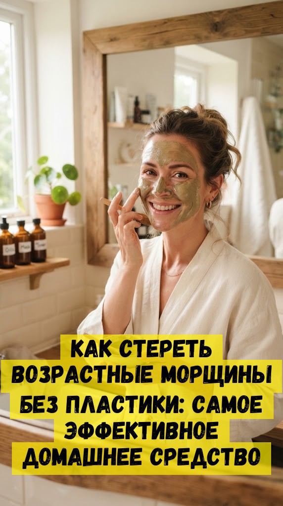 Как стереть возрастные морщины без пластики: самое эффективное домашнее средство Как стереть возрастные морщины без пластики: самое эффективное домашнее средство