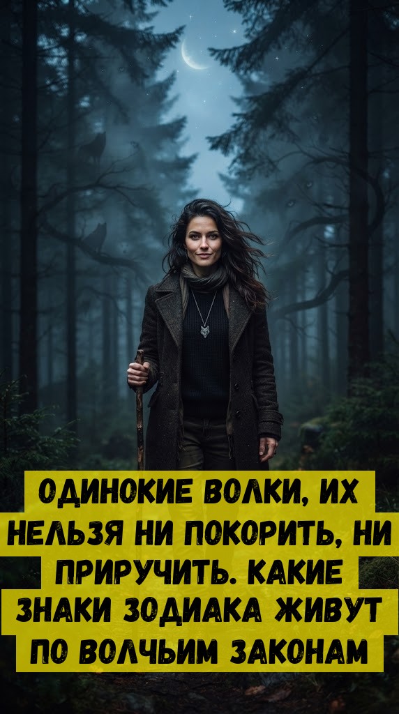 Одинокие Волки, их нельзя ни покорить, ни приручить. Какие знаки зодиака живут по Волчьим законам