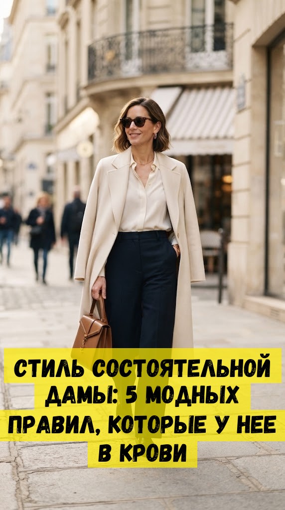 Стиль состоятельной дамы: 5 модных правил, которые у нее в крови