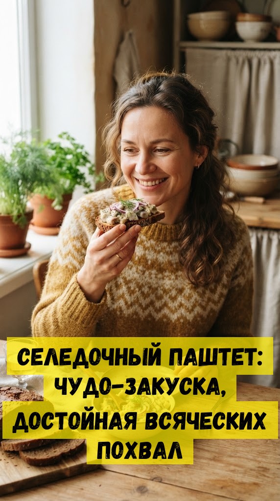 Селедочный паштет: чудо-закуска, достойная всяческих похвал