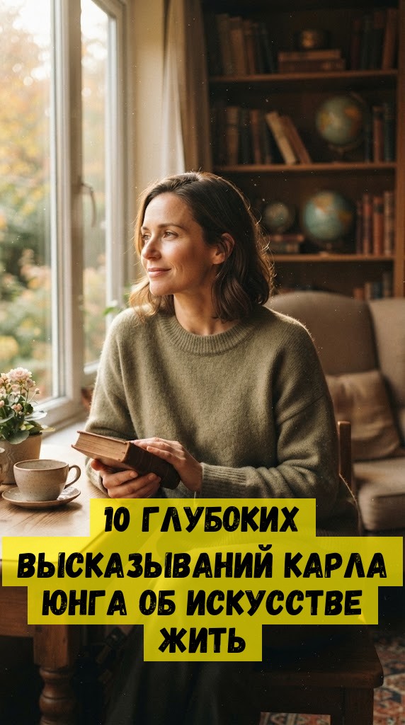 10 глубоких высказываний Карла Юнга об искусстве жить