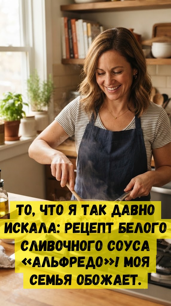 ТО, ЧТО Я ТАК ДАВНО ИСКАЛА: РЕЦЕПТ БЕЛОГО СЛИВОЧНОГО СОУСА &laquo;АЛЬФРЕДО&raquo;! МОЯ СЕМЬЯ ОБОЖАЕТ.