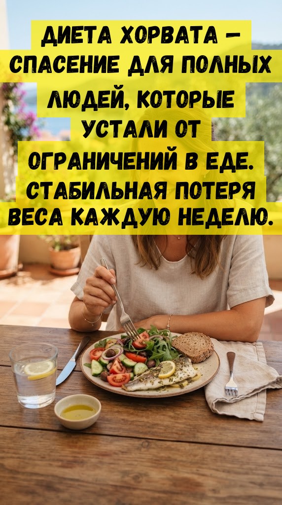Диета Хорвата — спасение для полных людей, которые устали от ограничений в еде. Стабильная потеря веса каждую неделю. Диета Хорвата — спасение для полных людей, которые устали от ограничений в еде. Стабильная потеря веса каждую неделю.