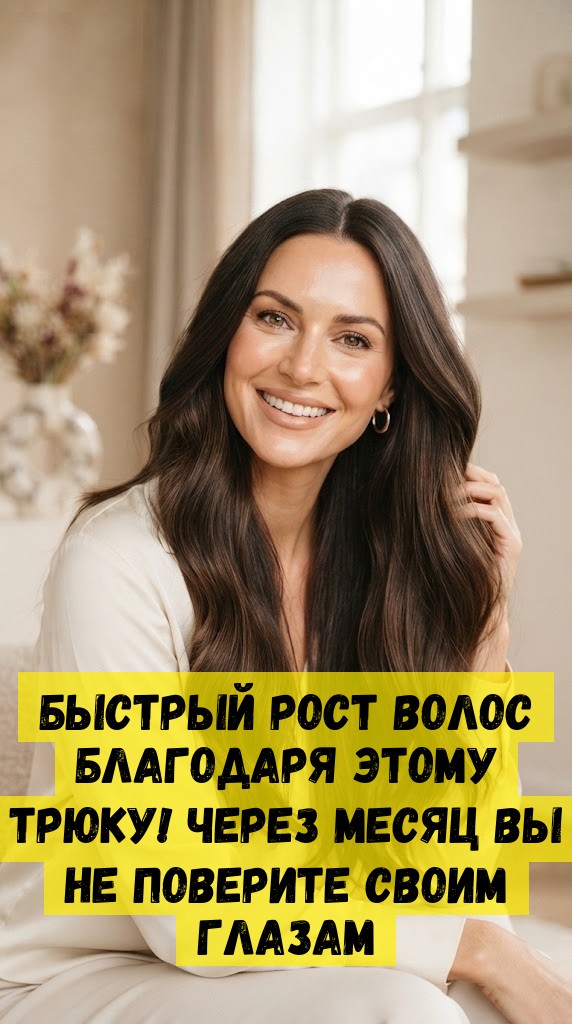 БЫСТРЫЙ РОСТ ВОЛОС БЛАГОДАРЯ ЭТОМУ ТРЮКУ! ЧЕРЕЗ МЕСЯЦ ВЫ НЕ ПОВЕРИТЕ СВОИМ ГЛАЗАМ