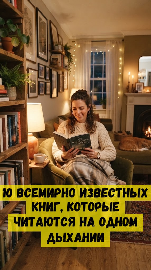 10 всемирно известных книг, которые читаются на одном дыхании