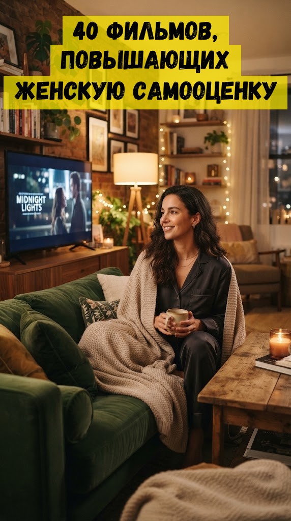 40 ФИЛЬМОВ, ПОВЫШАЮЩИХ ЖЕНСКУЮ САМООЦЕНКУ 40 ФИЛЬМОВ, ПОВЫШАЮЩИХ ЖЕНСКУЮ САМООЦЕНКУ