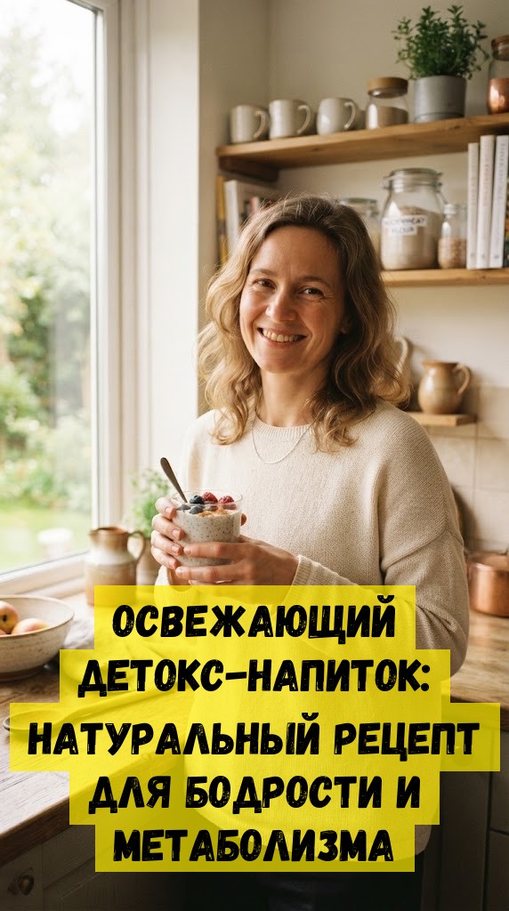 Освежающий детокс-напиток: натуральный рецепт для бодрости и метаболизма Освежающий детокс-напиток: натуральный рецепт для бодрости и метаболизма