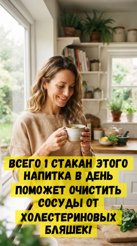 Всего 1 стакан этого напитка в день поможет очистить сосуды от холестериновых бляшек! Всего 1 стакан этого напитка в день поможет очистить сосуды от холестериновых бляшек!